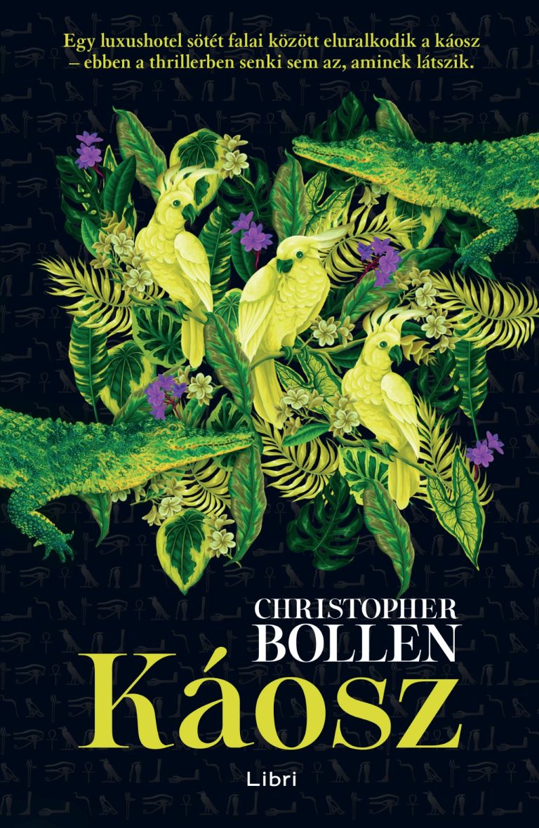 Christopher Bollen - Káosz - könyvborító